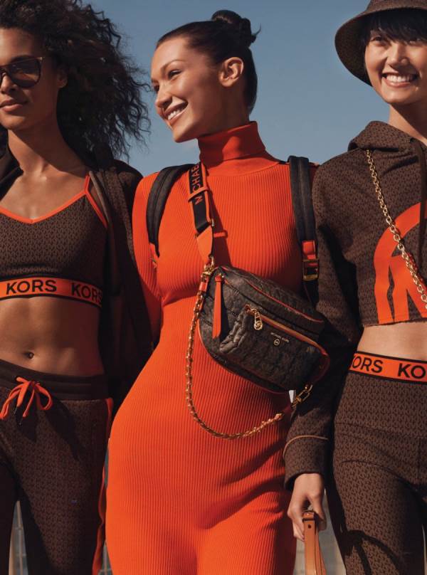 Damske Saty Michael Kors Logo Tape Ribbed Stretch Viscose Turtleneck Sweater Oranžové - Oblecenie Michael Kors Nejlevnejsi | CFLZU-2184